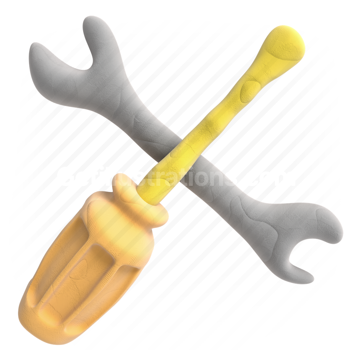 tools and utilities illustration preview image